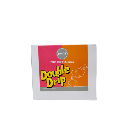 DOUBLE DRIP - Variety 10  Pack Drip Coffee Bags